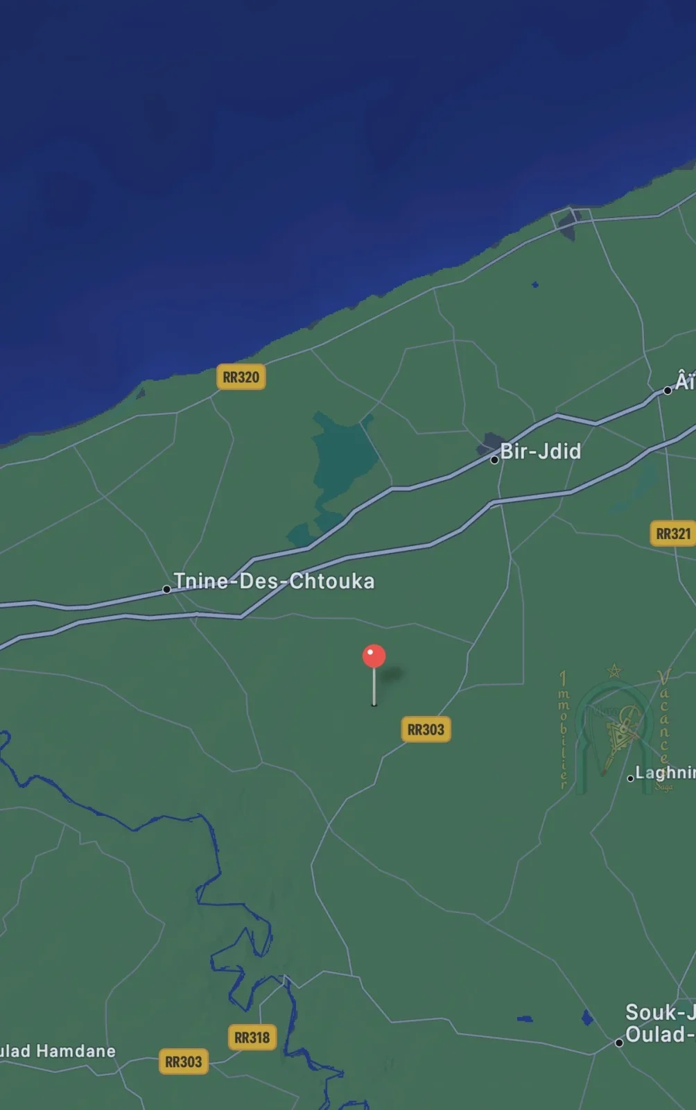 TERRAIN CONSTRUCTIBLE TNINE DES CHTOUKA